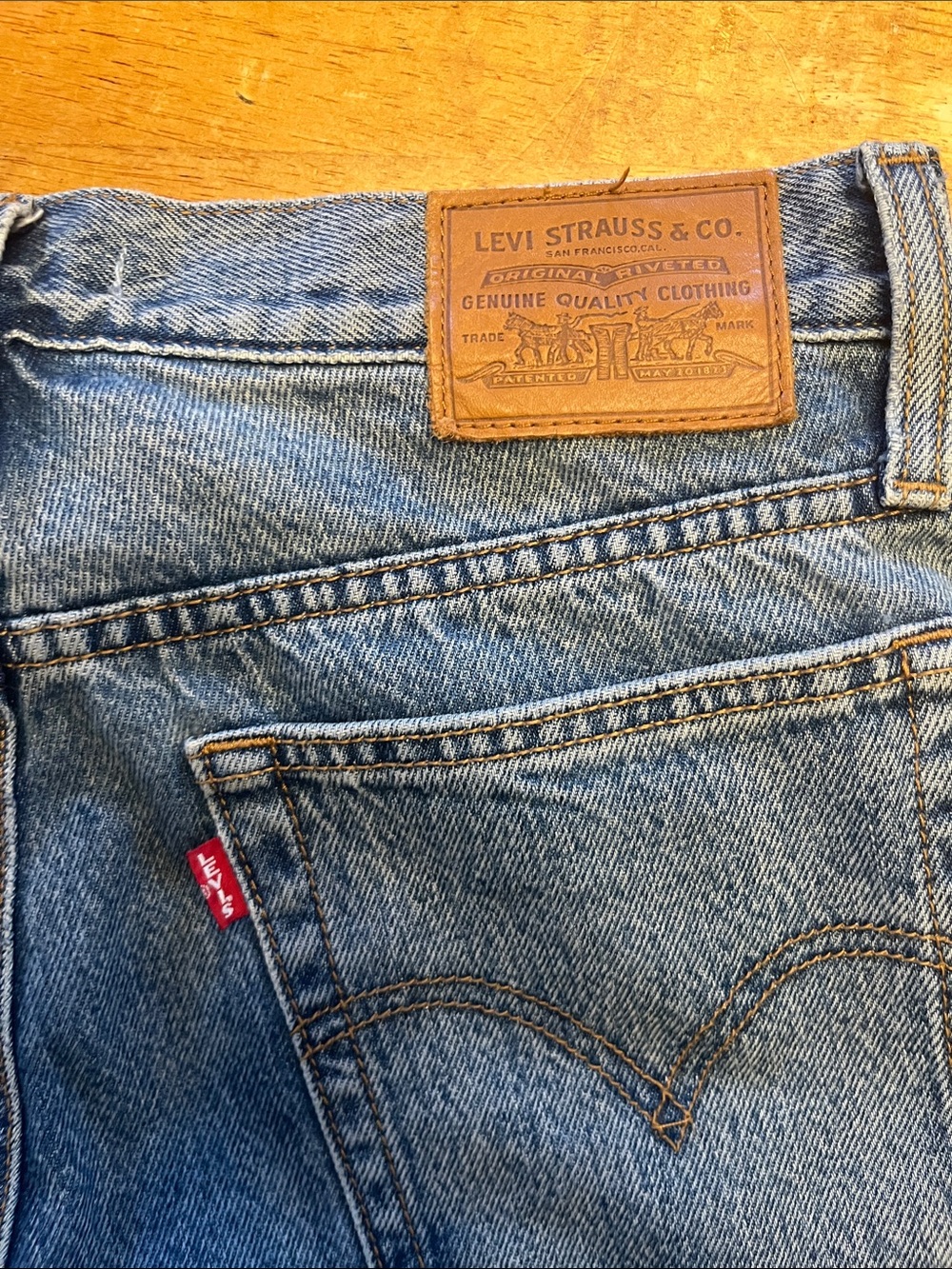 Levi's strauss &co. Blue jeans